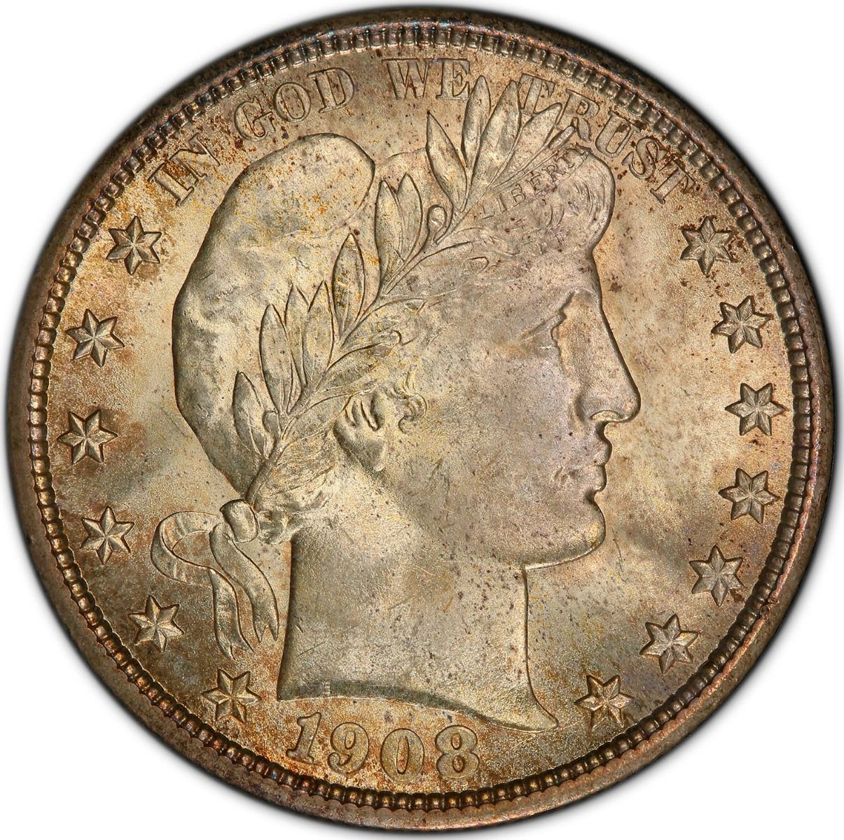 1908 50C Barber Half Dollar PCGS MS66 | eBay